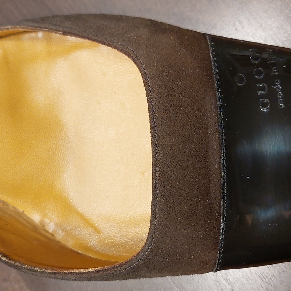 Gucci Brown and Black Heels - Picture 5 of 16